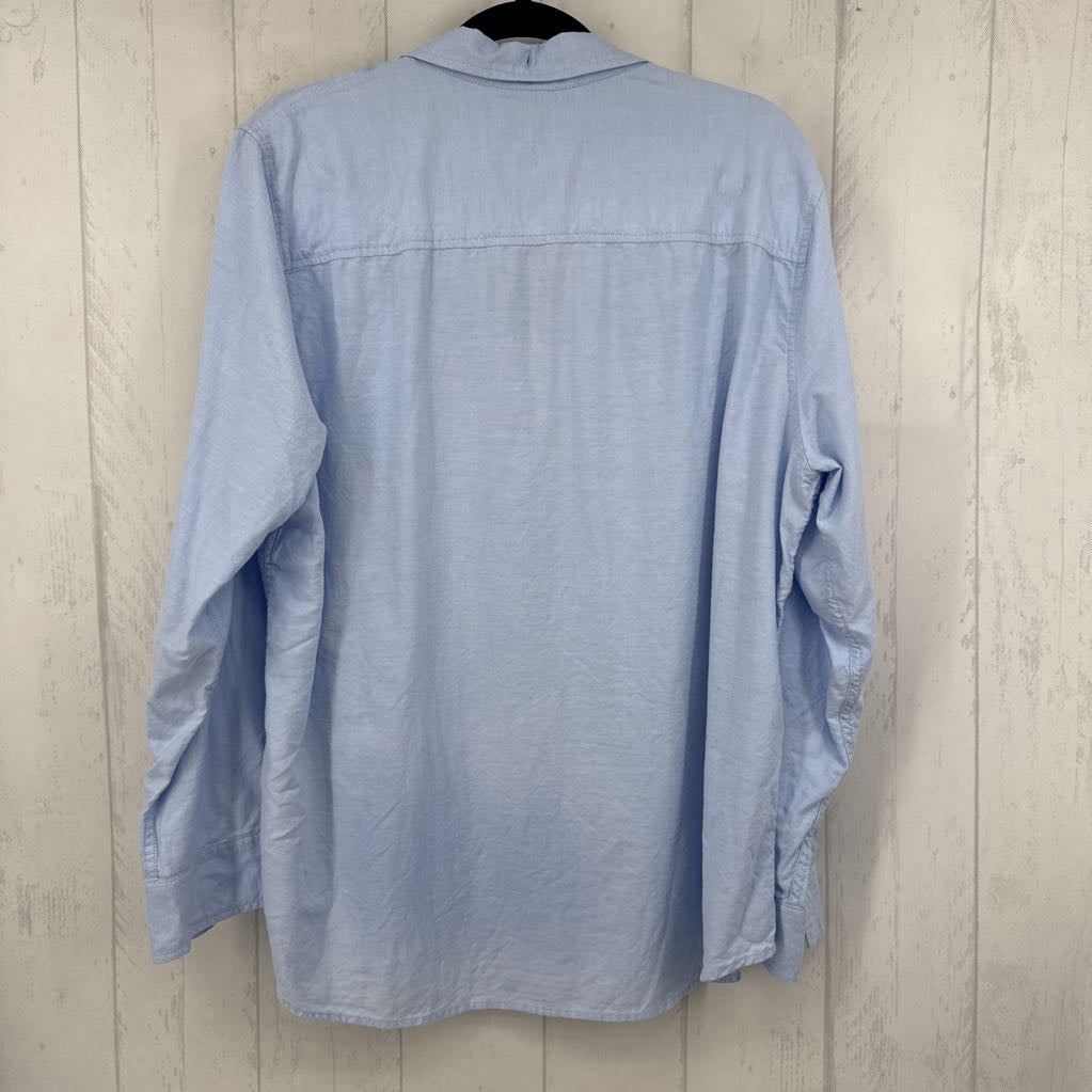 XXL button down l/s top
