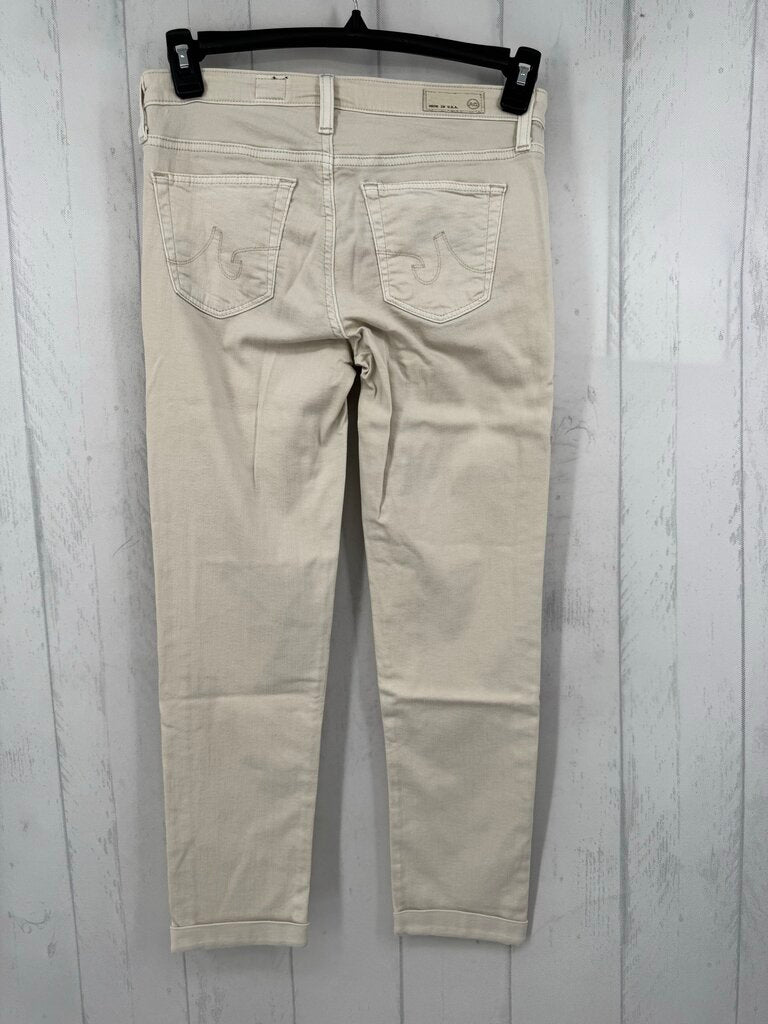 27 stilt roll up jean