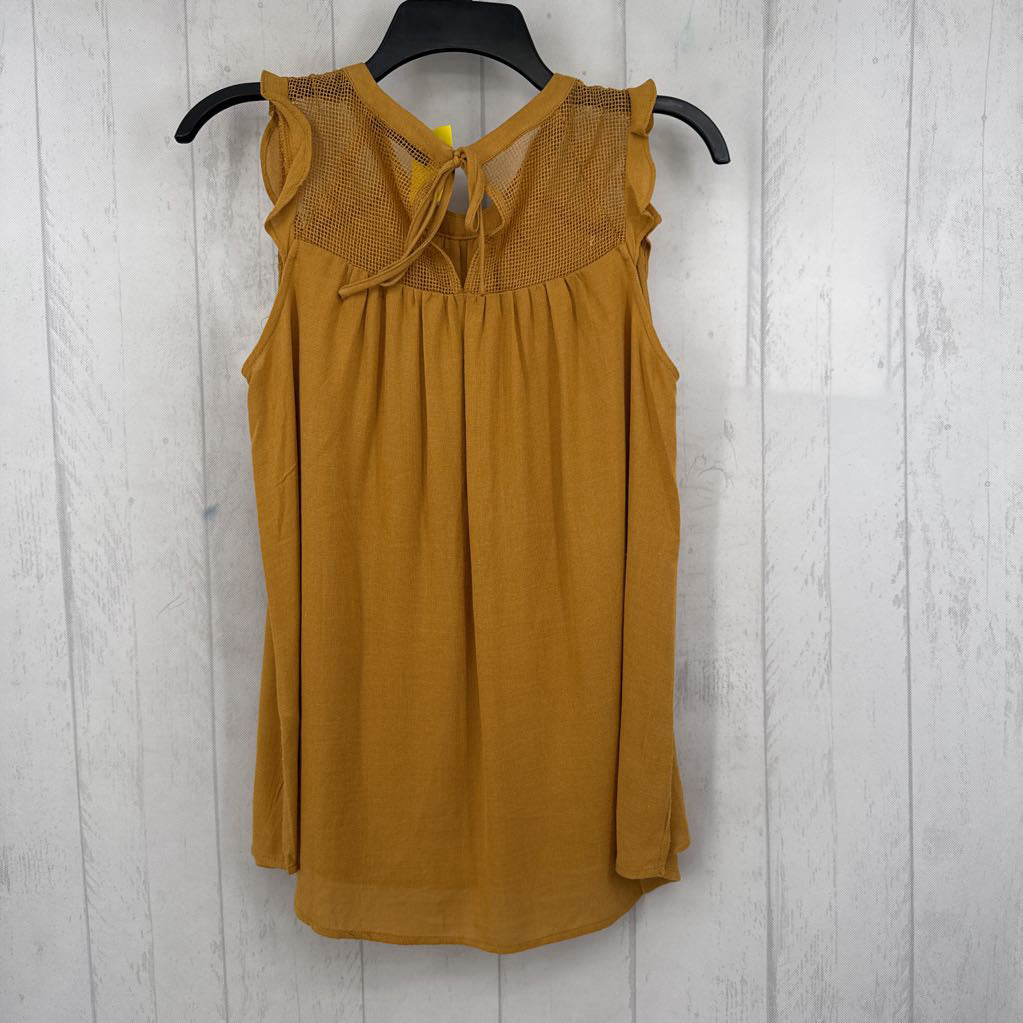 S mesh accent tie-back swing tank