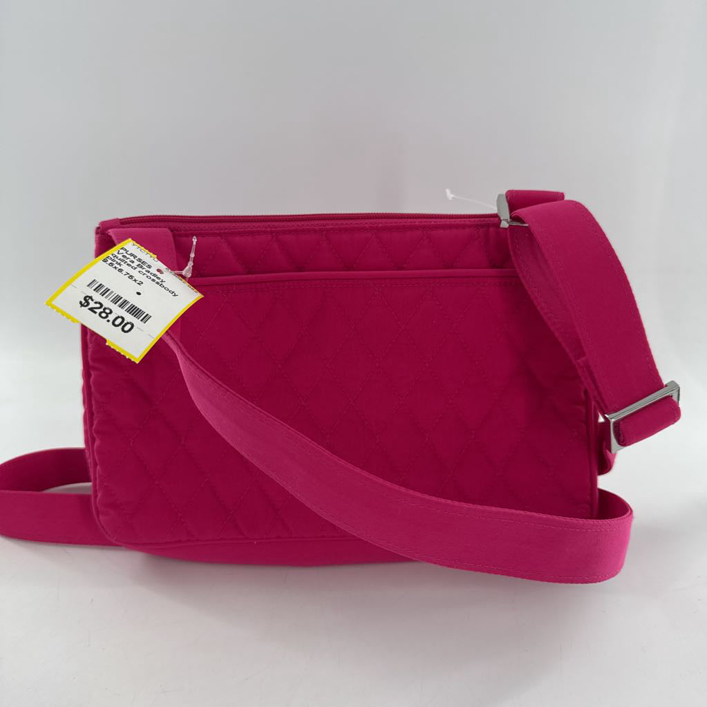 quilted crossbody w/ zip around pocket