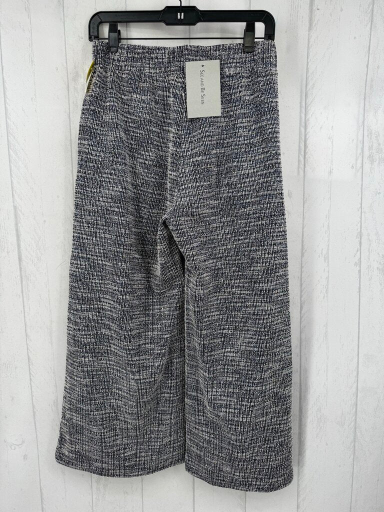 S pull-on tweed pant