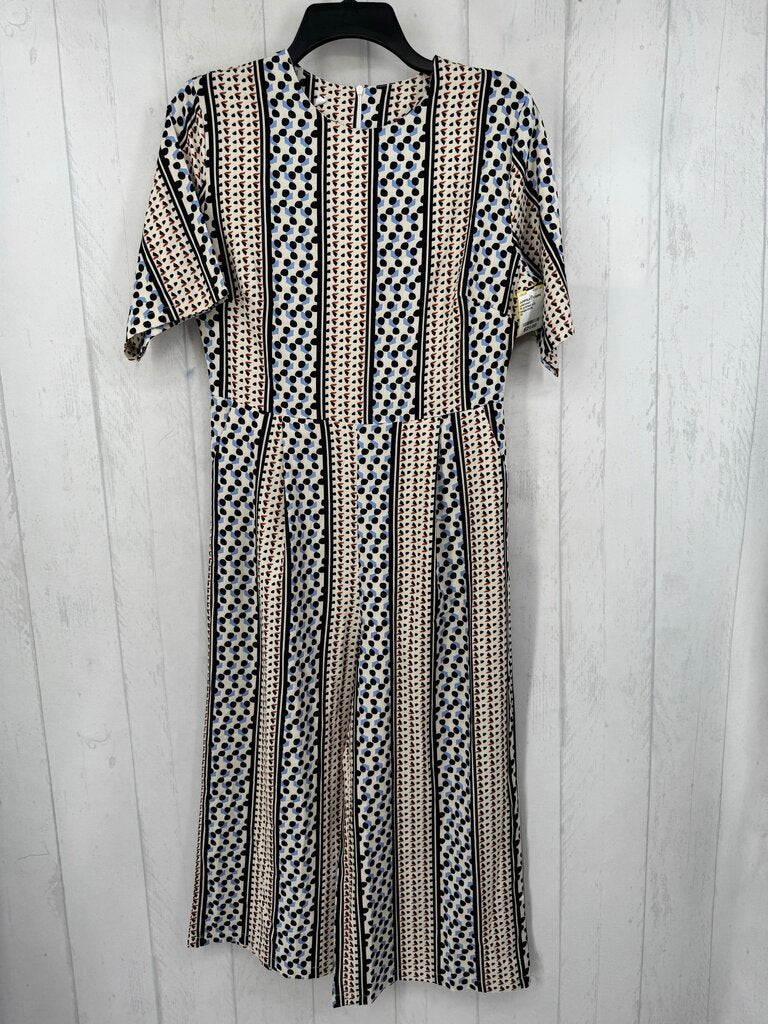 M printed s/s jumpsuit
