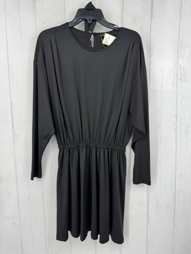 S belted l/s dress
