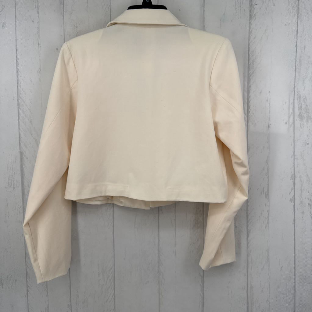 XS crop blazer
