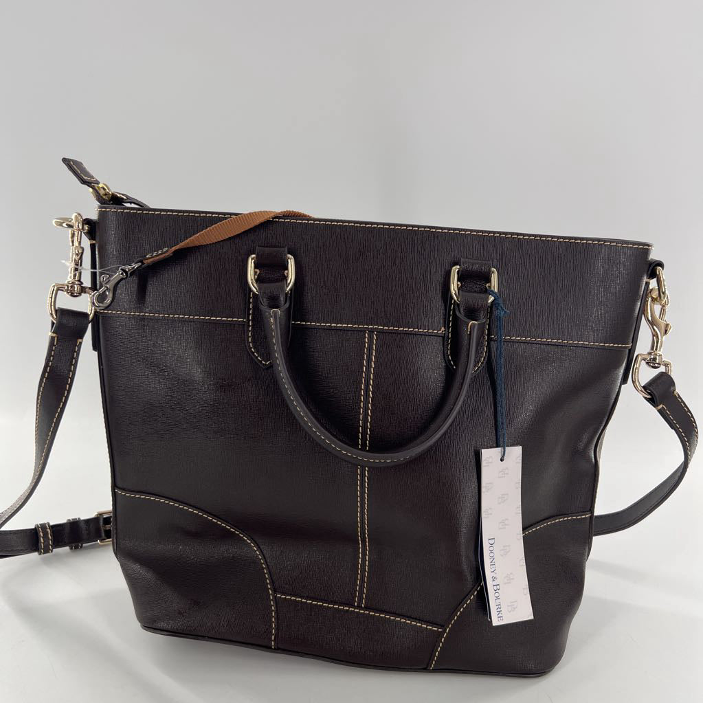 dual handle tote w/ crossbody strap