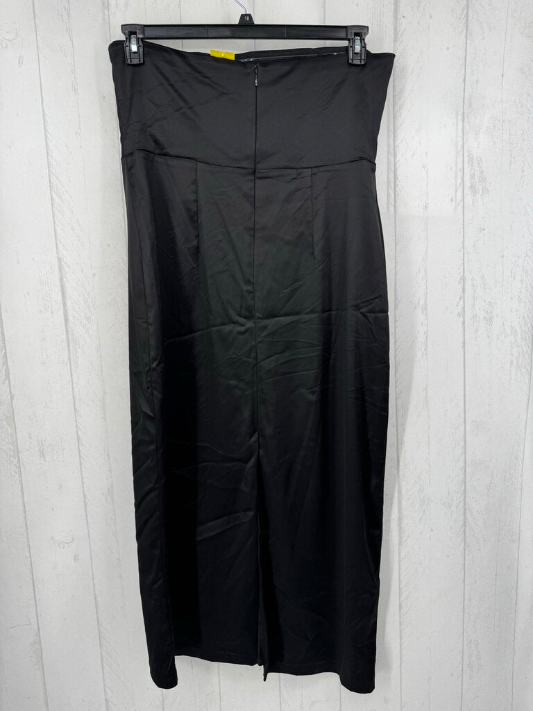 XL satin bandeau dress
