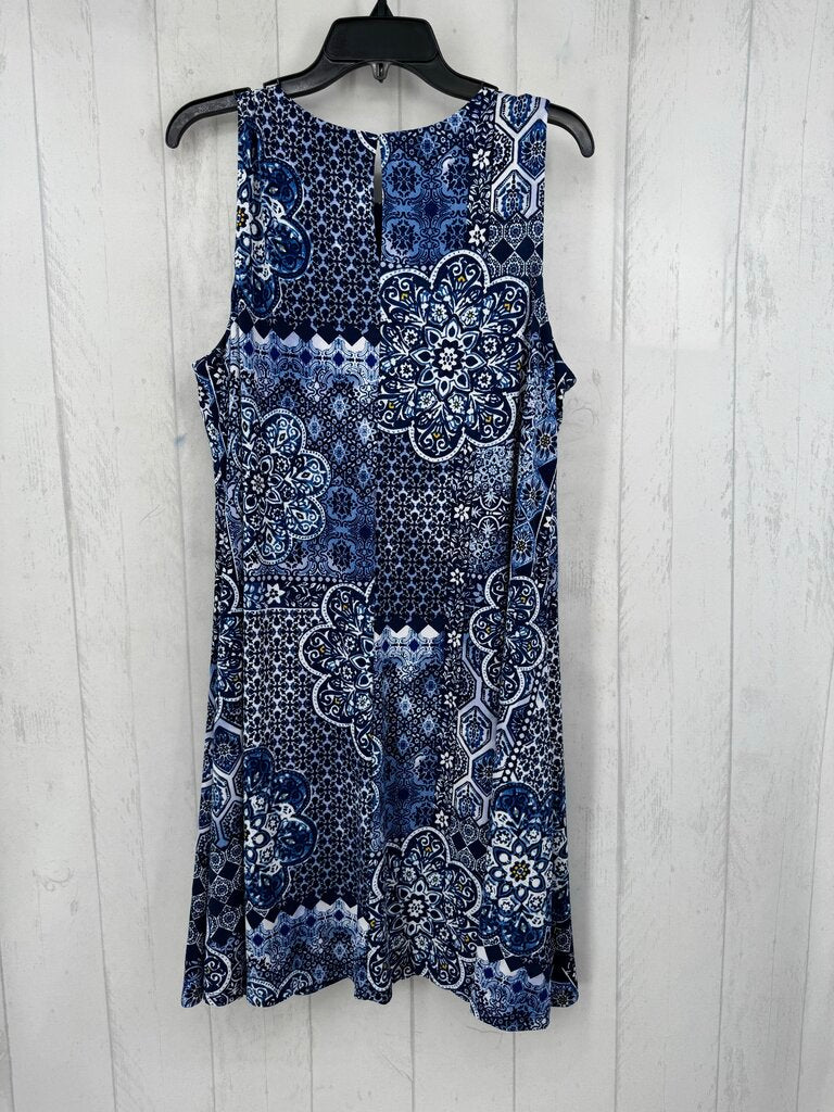 XL medallion print slvls dress