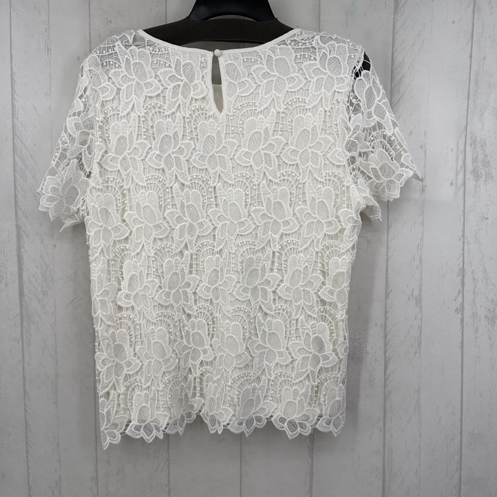 R78 M lace s/s top