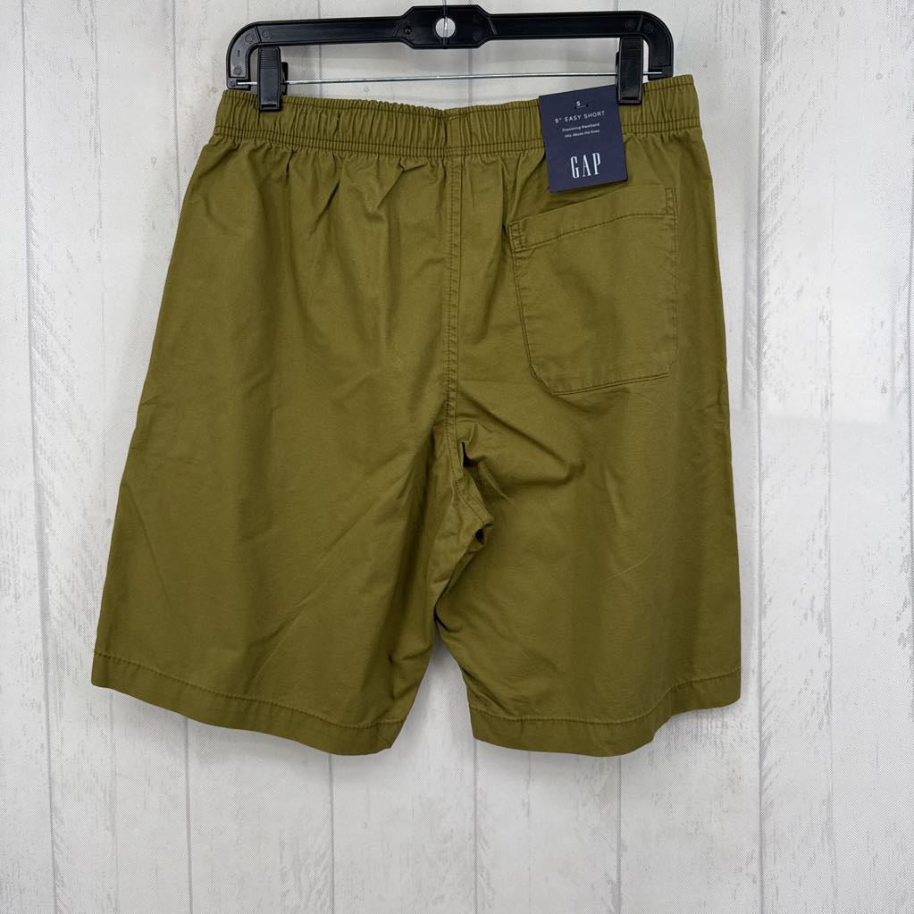 R35 S pull-on twill shorts