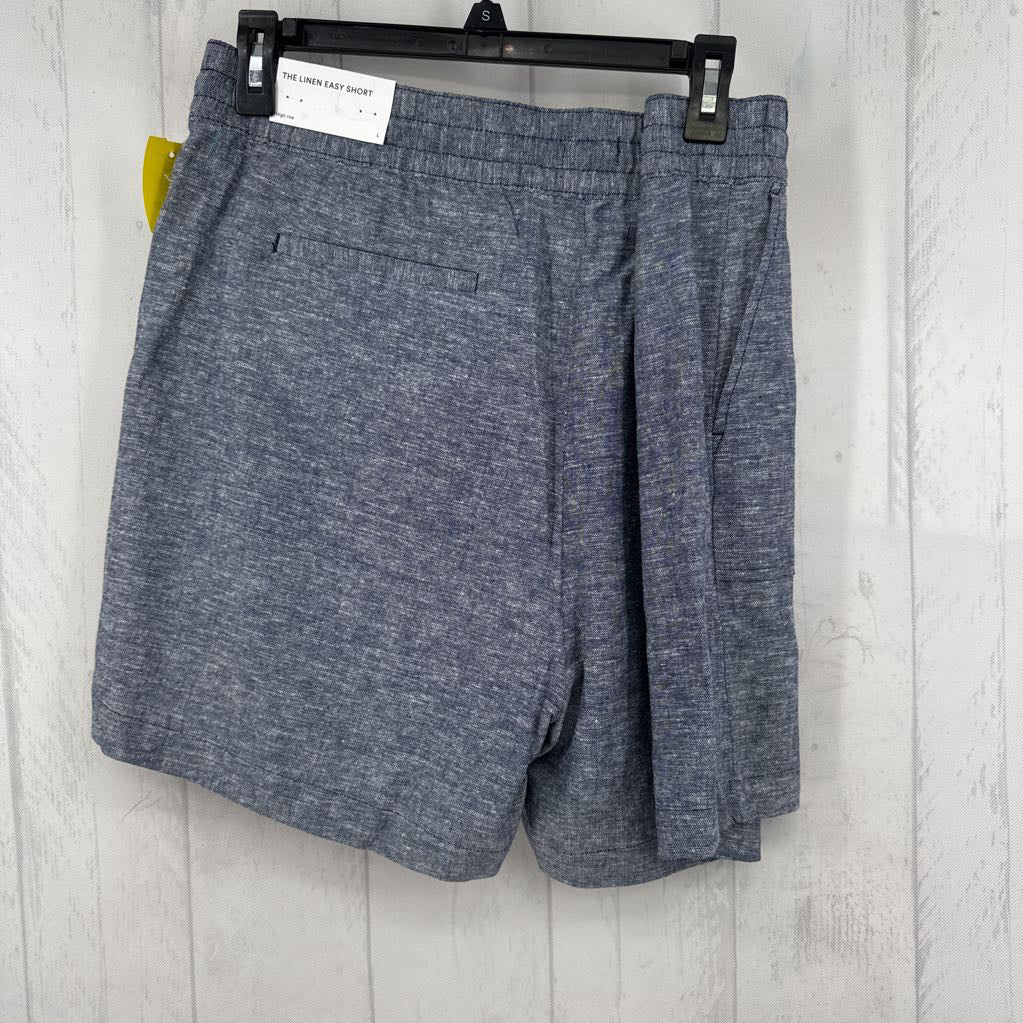 R60 L hi-rise chambray shorts