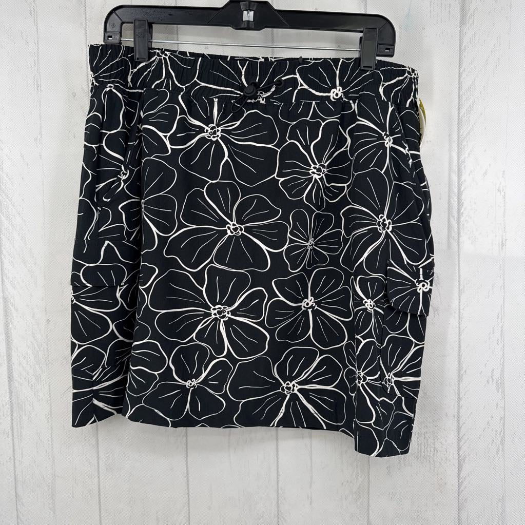 R84 L flo print skort