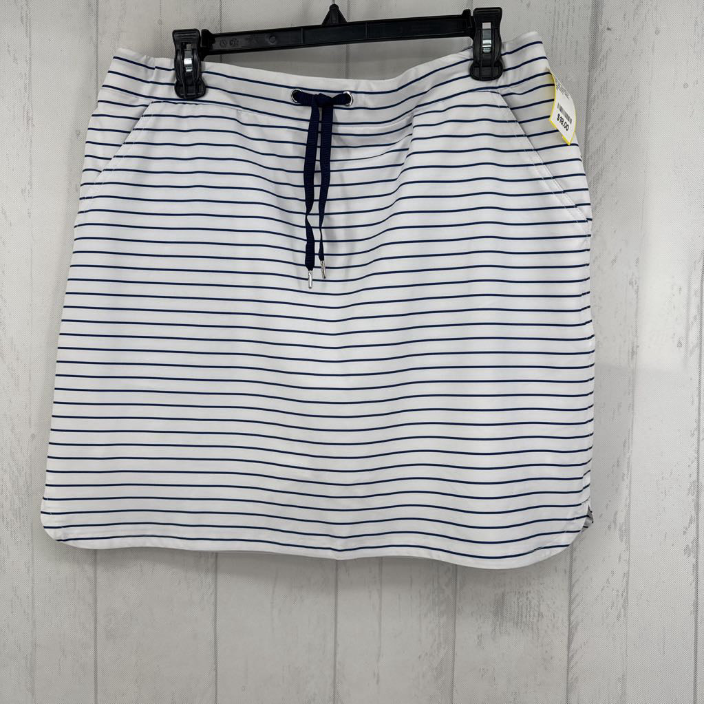 10 striped skort