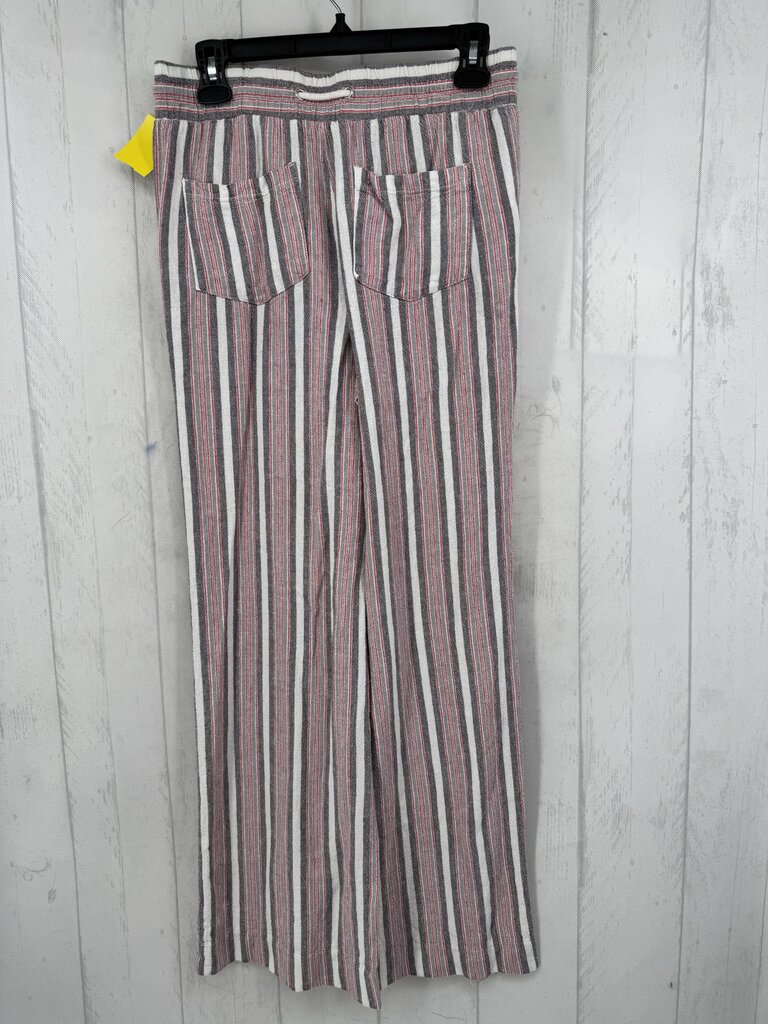 M stripe drawstring pants
