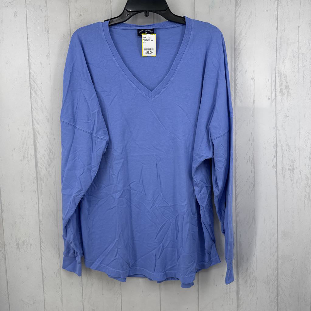 L v-neck s/s tee