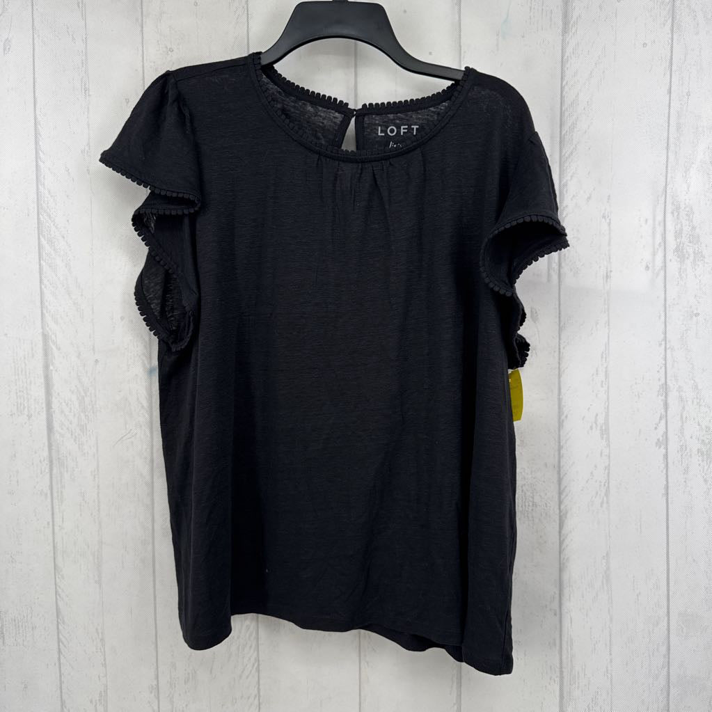 XL linenflutter slv top