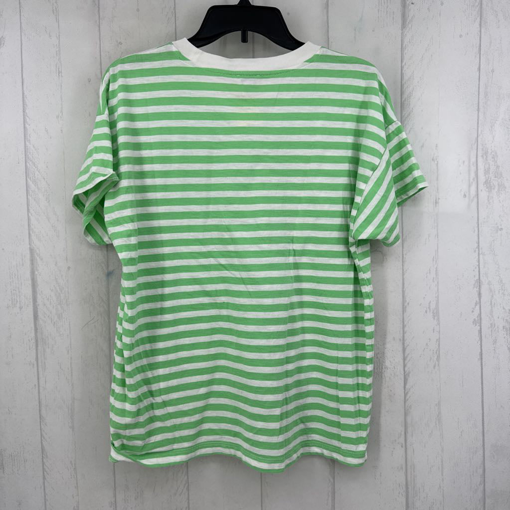 L striped s/s tee