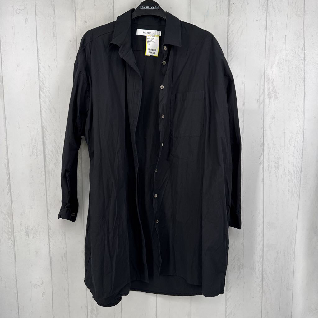 XS-S l/s button shirt dress