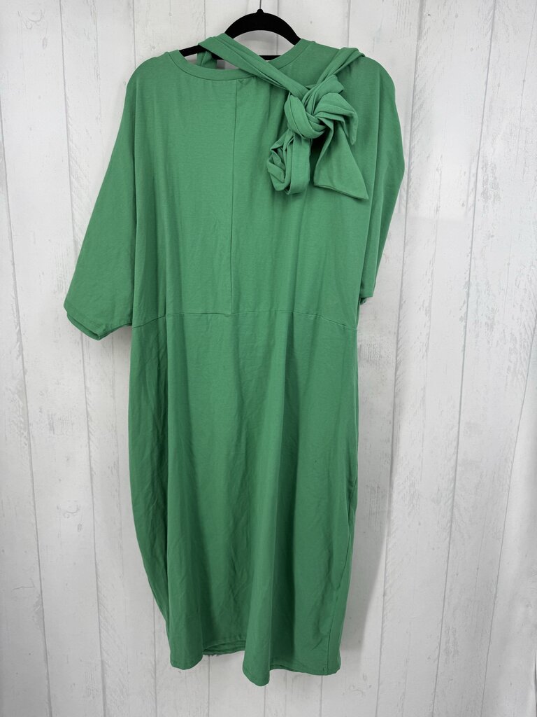 R78 crossover belted s/s dress