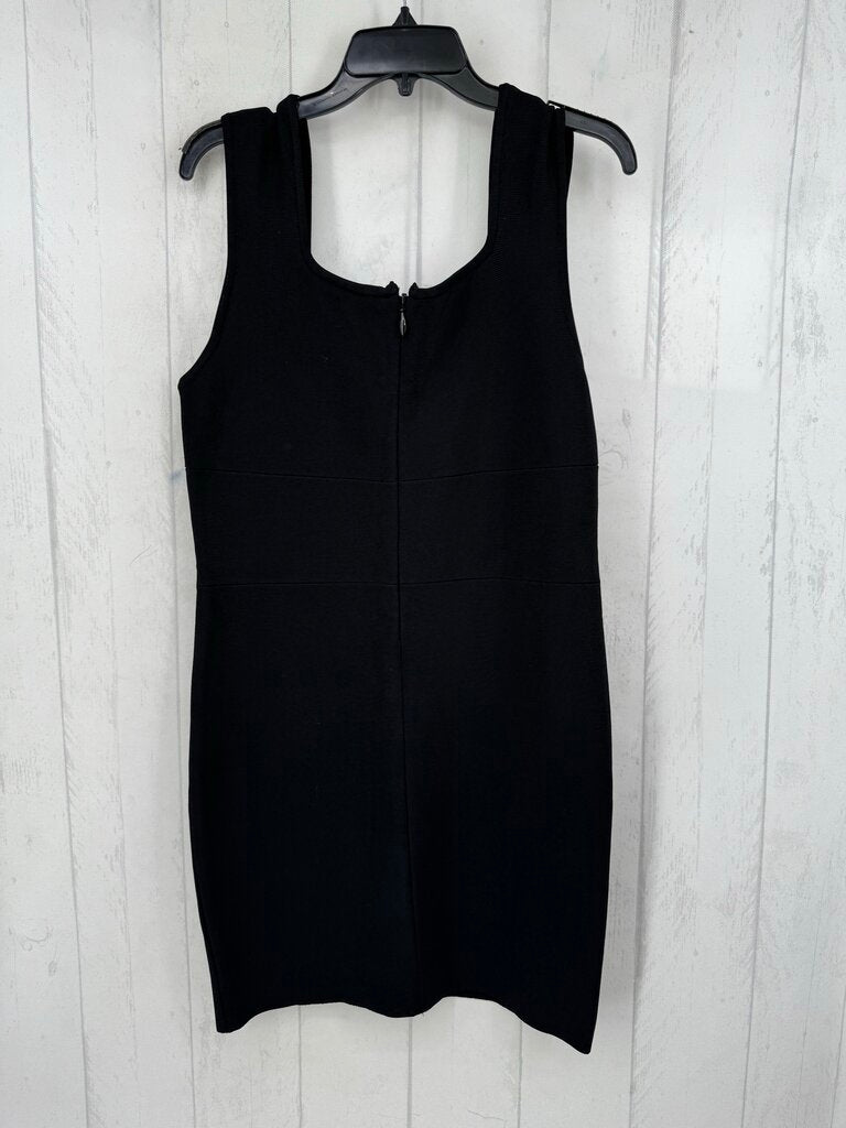 L ribbed slvls sheath dress