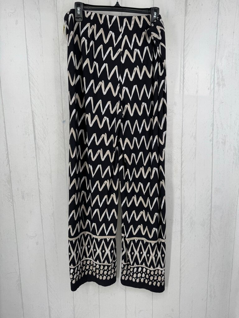 XL printed pull-on wide leg pant