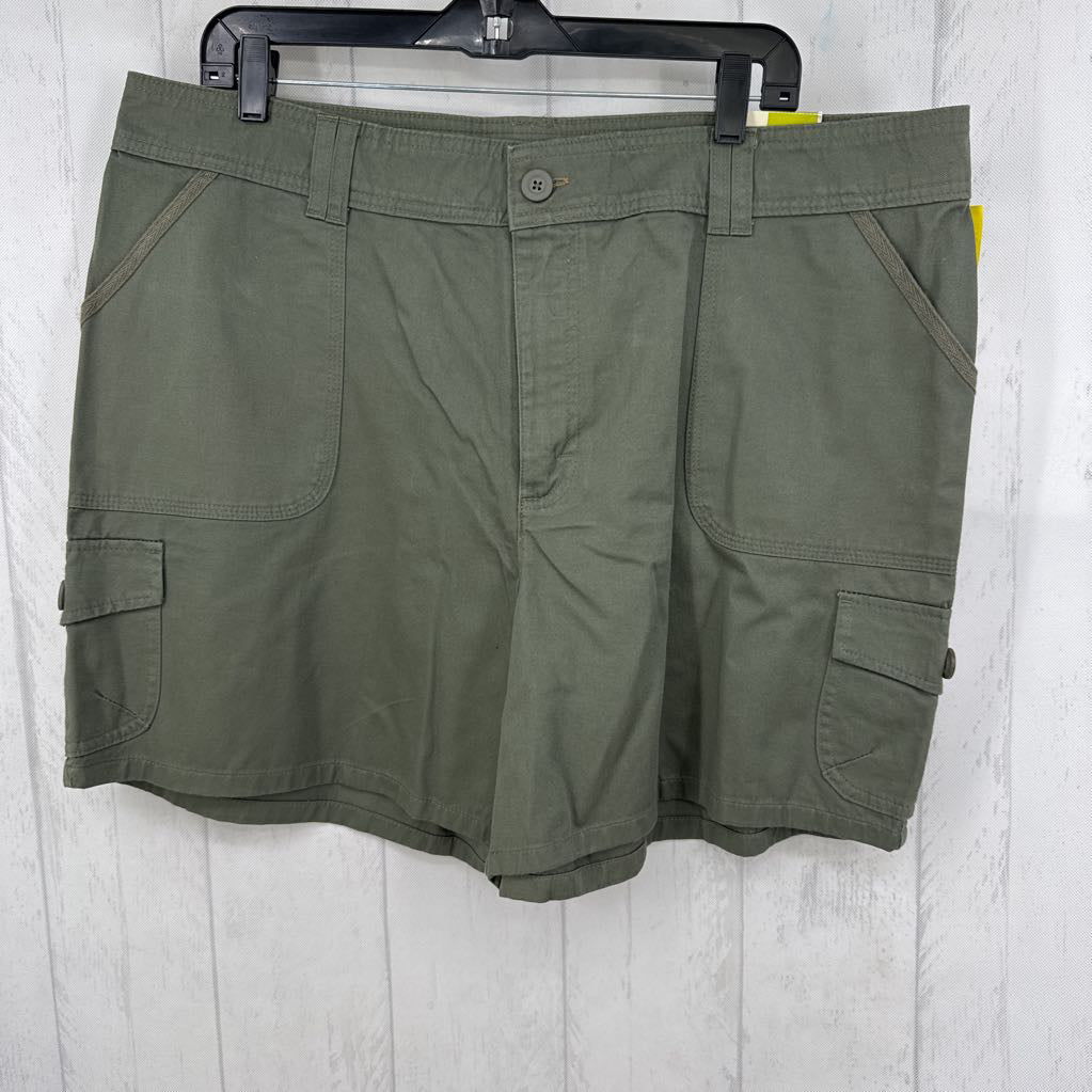 R36 18 twill shorts