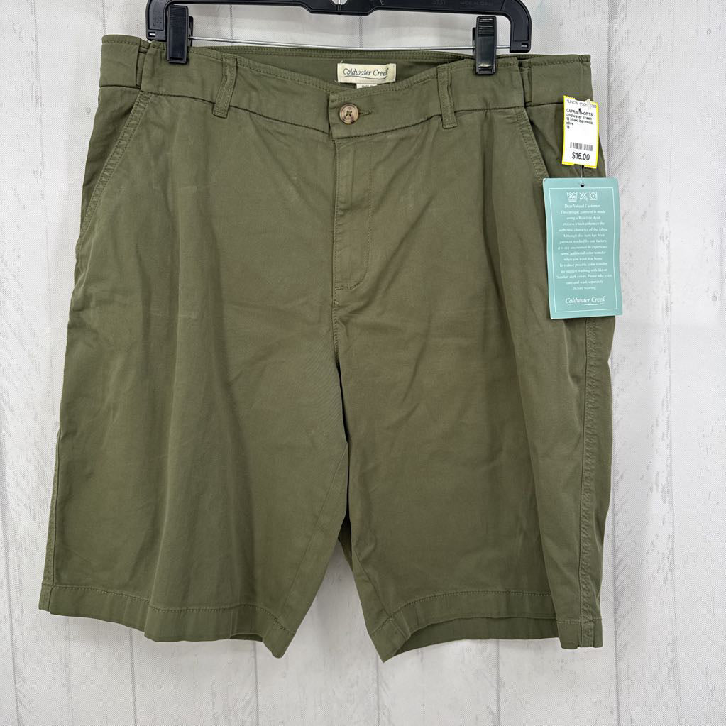 16 khaki bermuda shorts