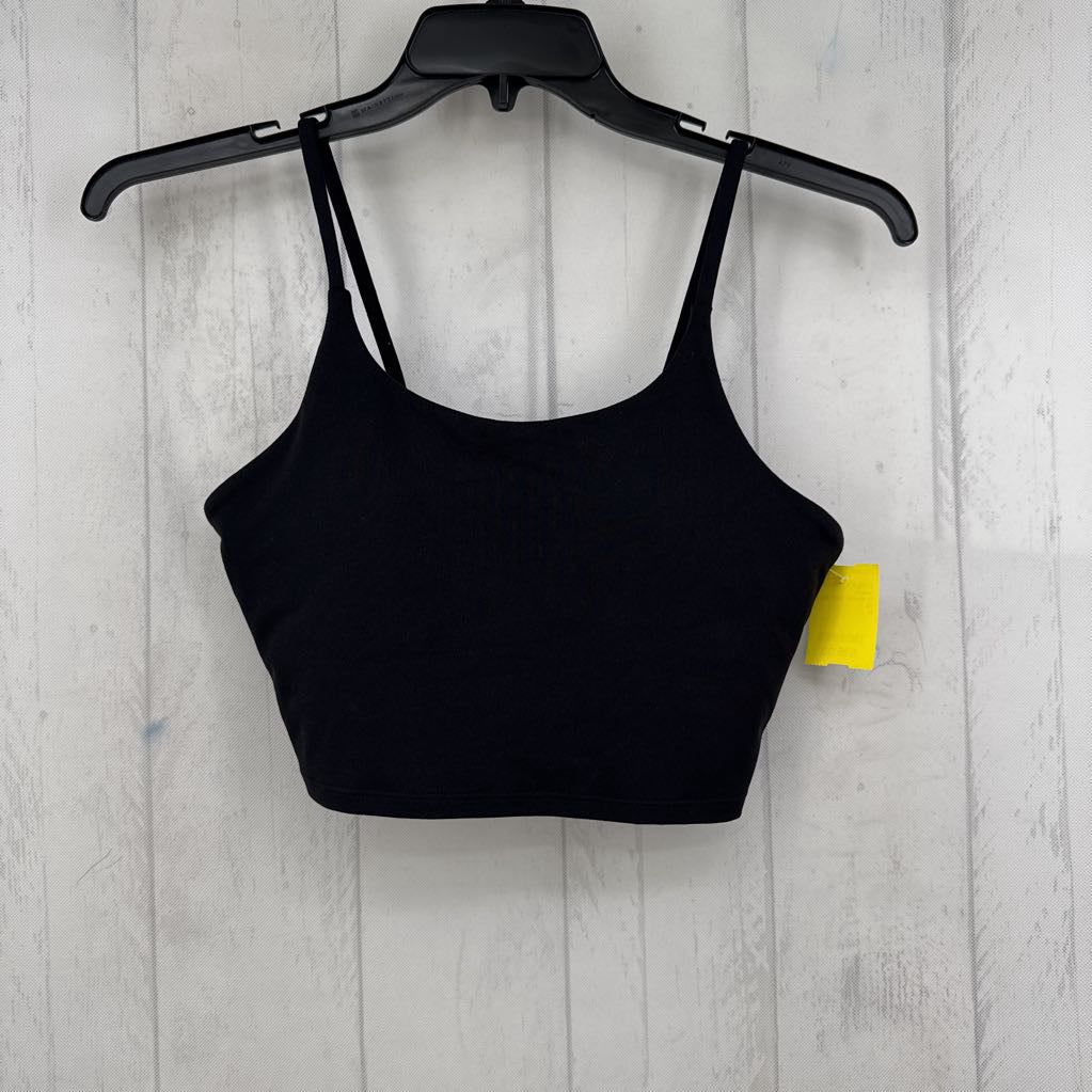 M scoop neck crop tank