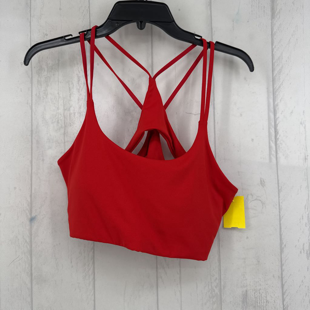 XL strappy racerback sports bra