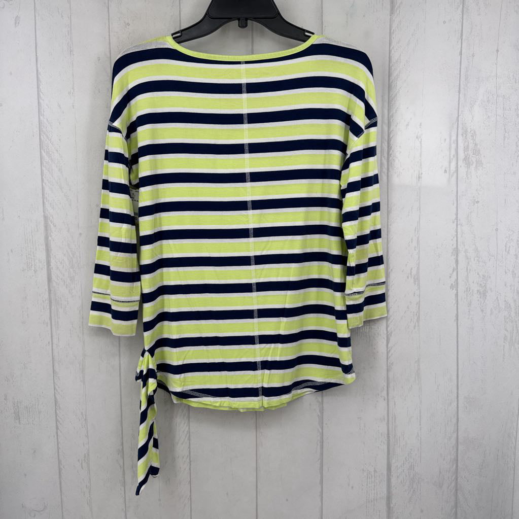 Sp striped 3/4 slv tee