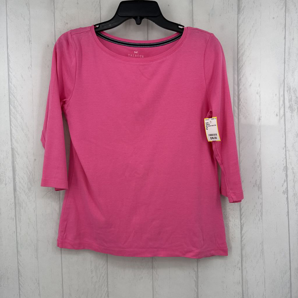 Mp round neck 3/4 slv tee
