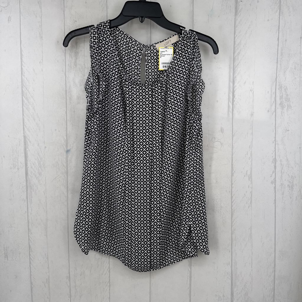 M printed flutter slv top