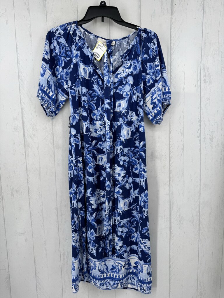 XSp printed belted s/s dress