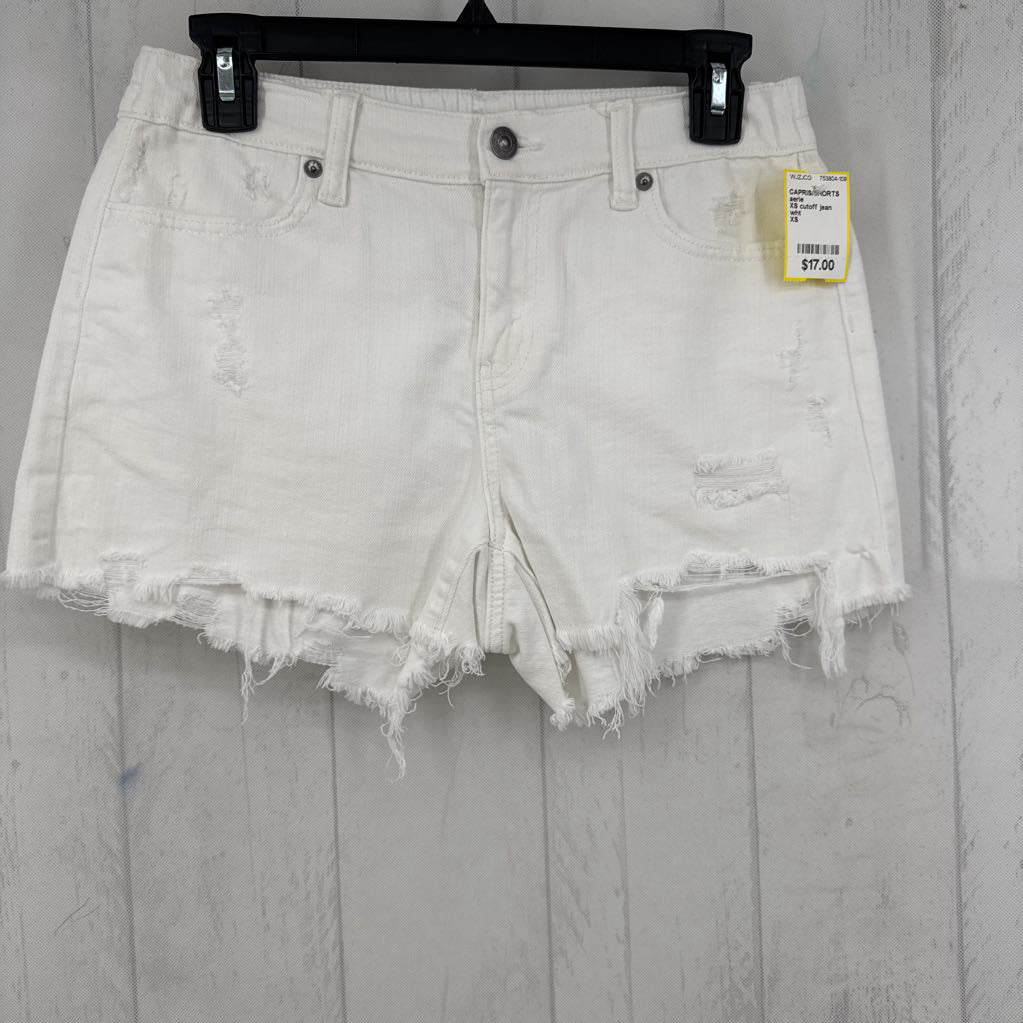XS cutoff jean shorts