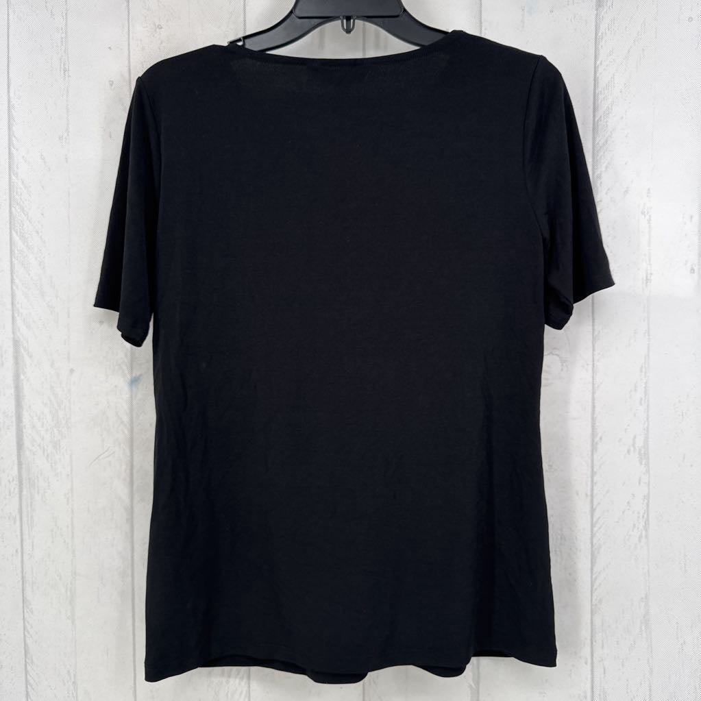 S notch neck s/s tee