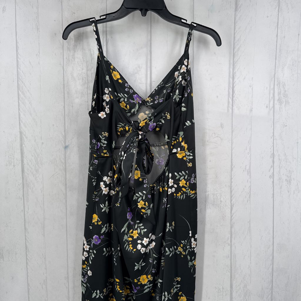 L flo print bow back sundress