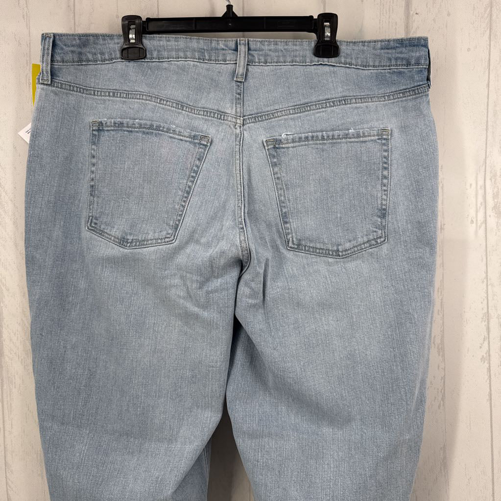 20 hi-rise straight leg jean
