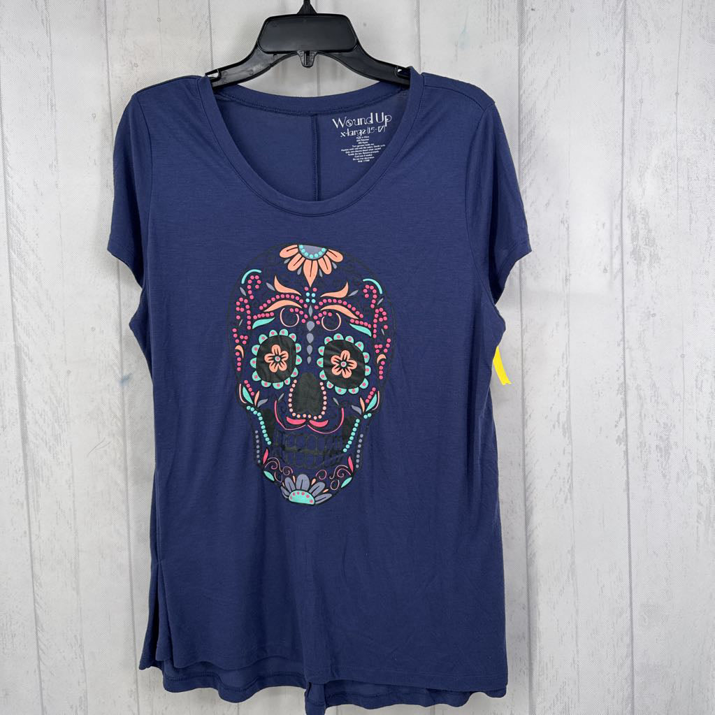 XL graphic s/s tee-sugar skull