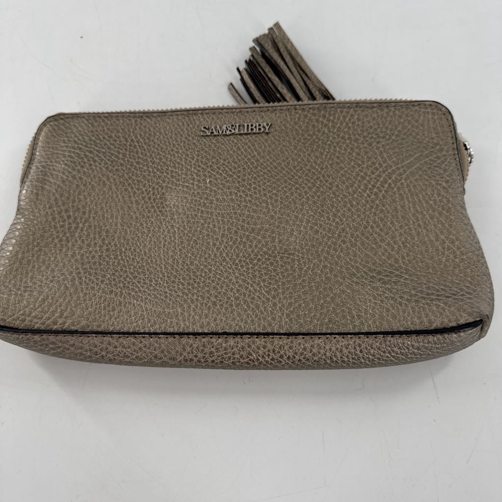leather clutch