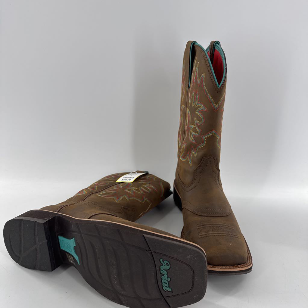 10 square toe cowboy boots