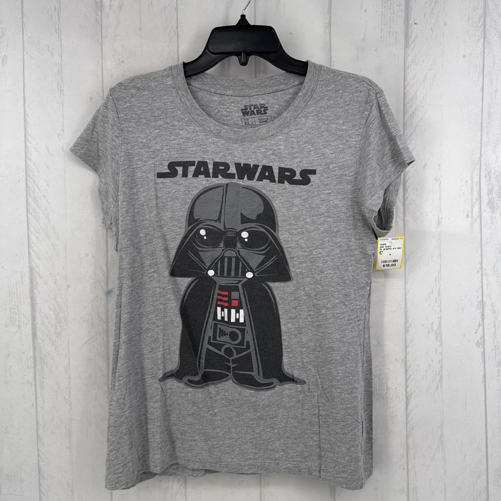 XL Jr (Women's M) graphic s/s tee-star wars