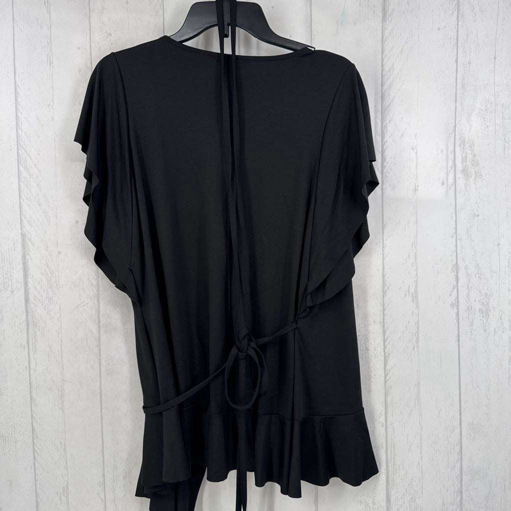 L flutter slv wrap top