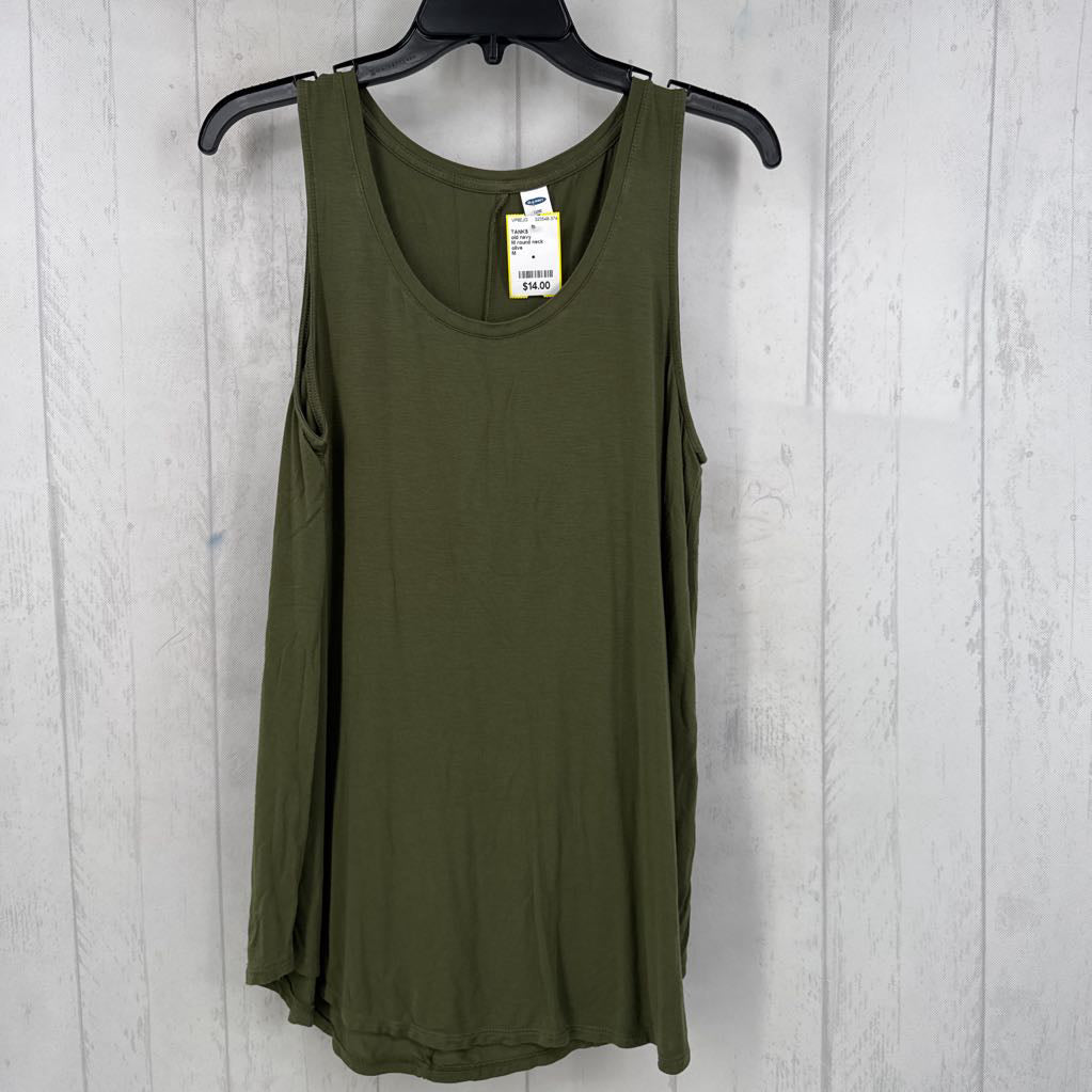 M round neck swing tank