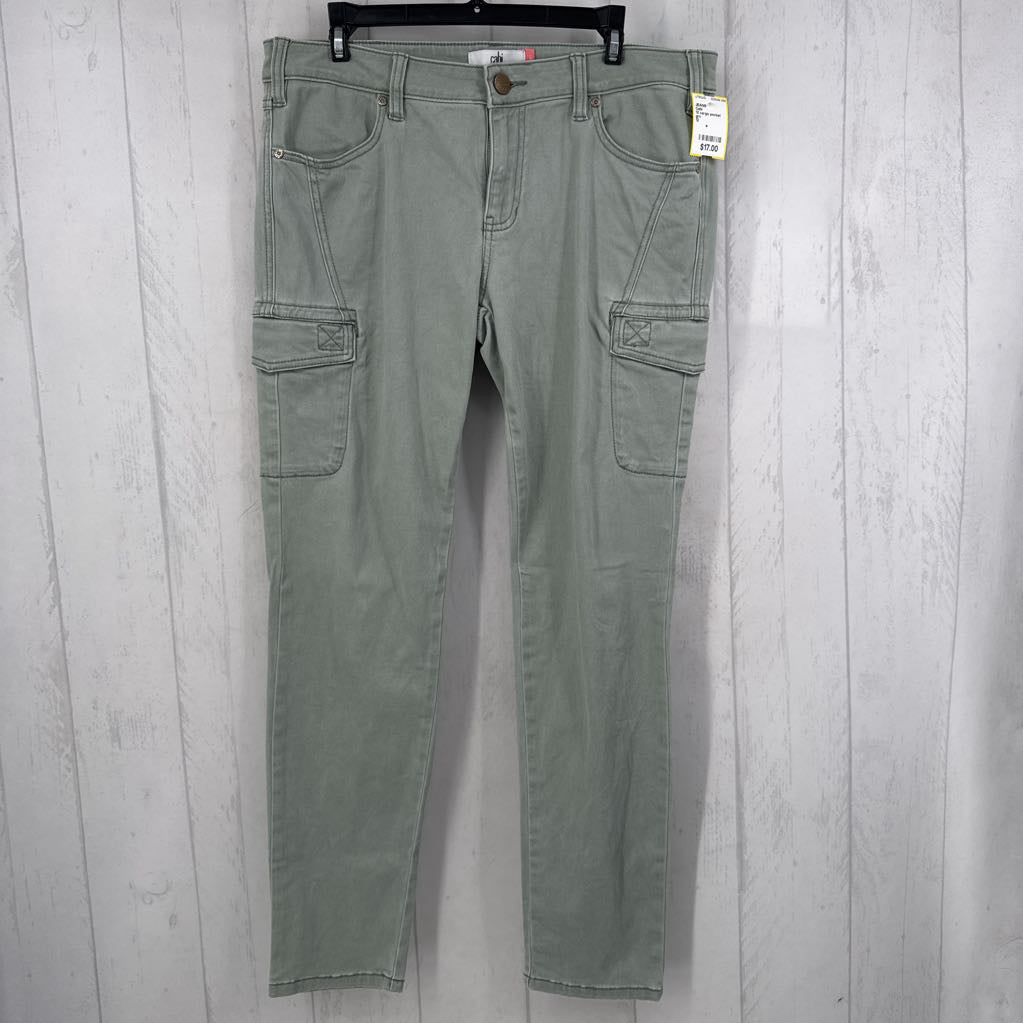 12 cargo pocket skinny jeans