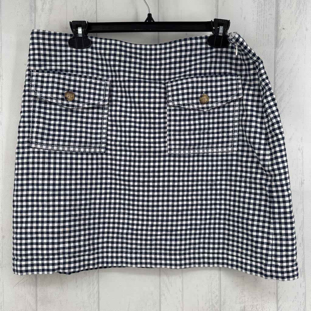 12 checkered mini skirt