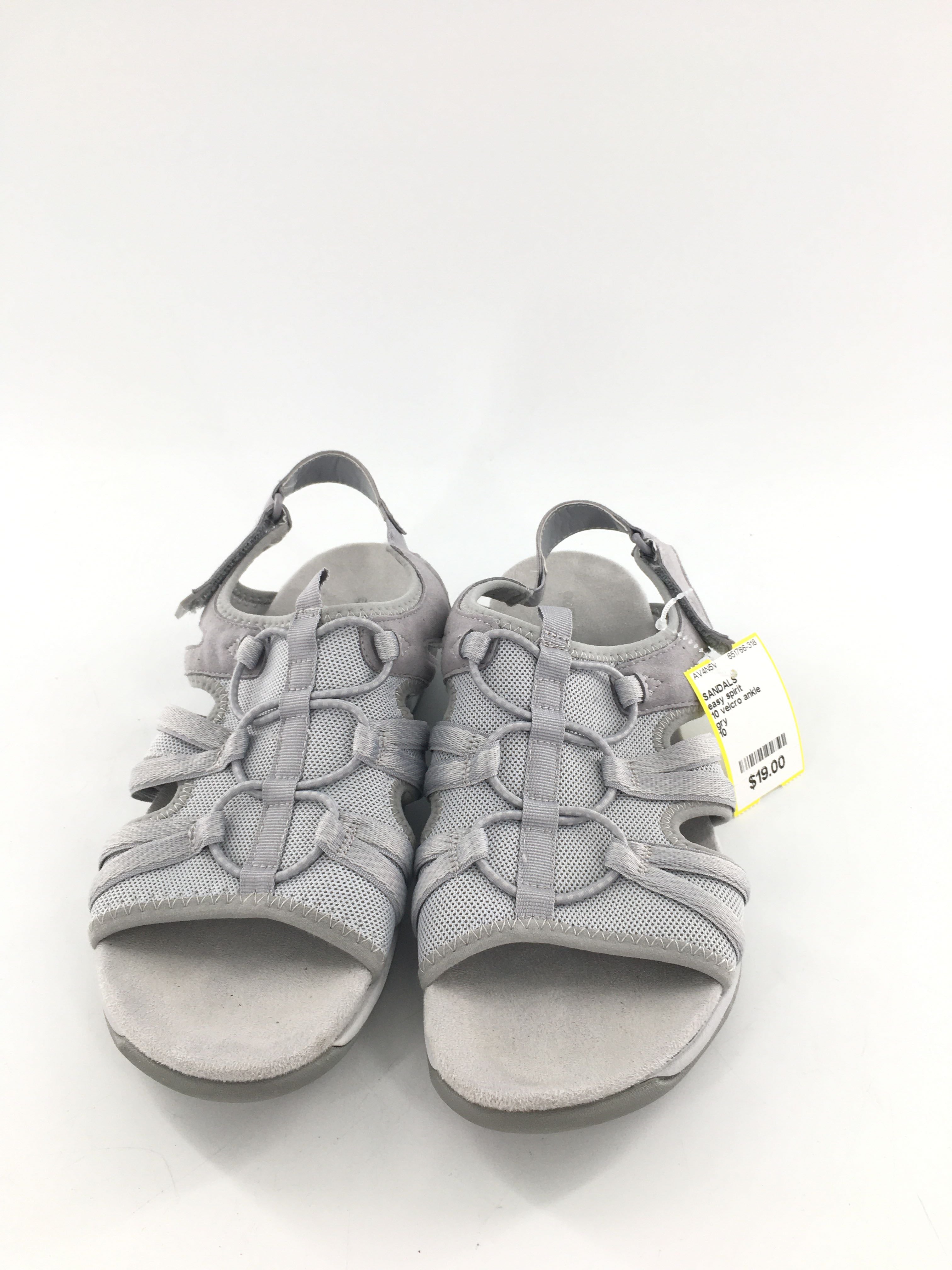 10 velcro ankle strap bungee lace up sandals