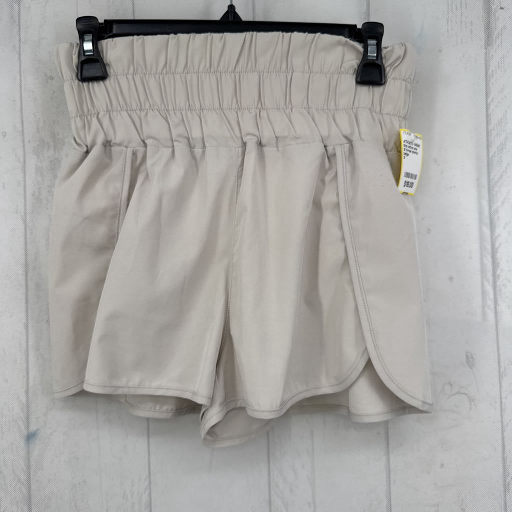 S hi-rise shorts