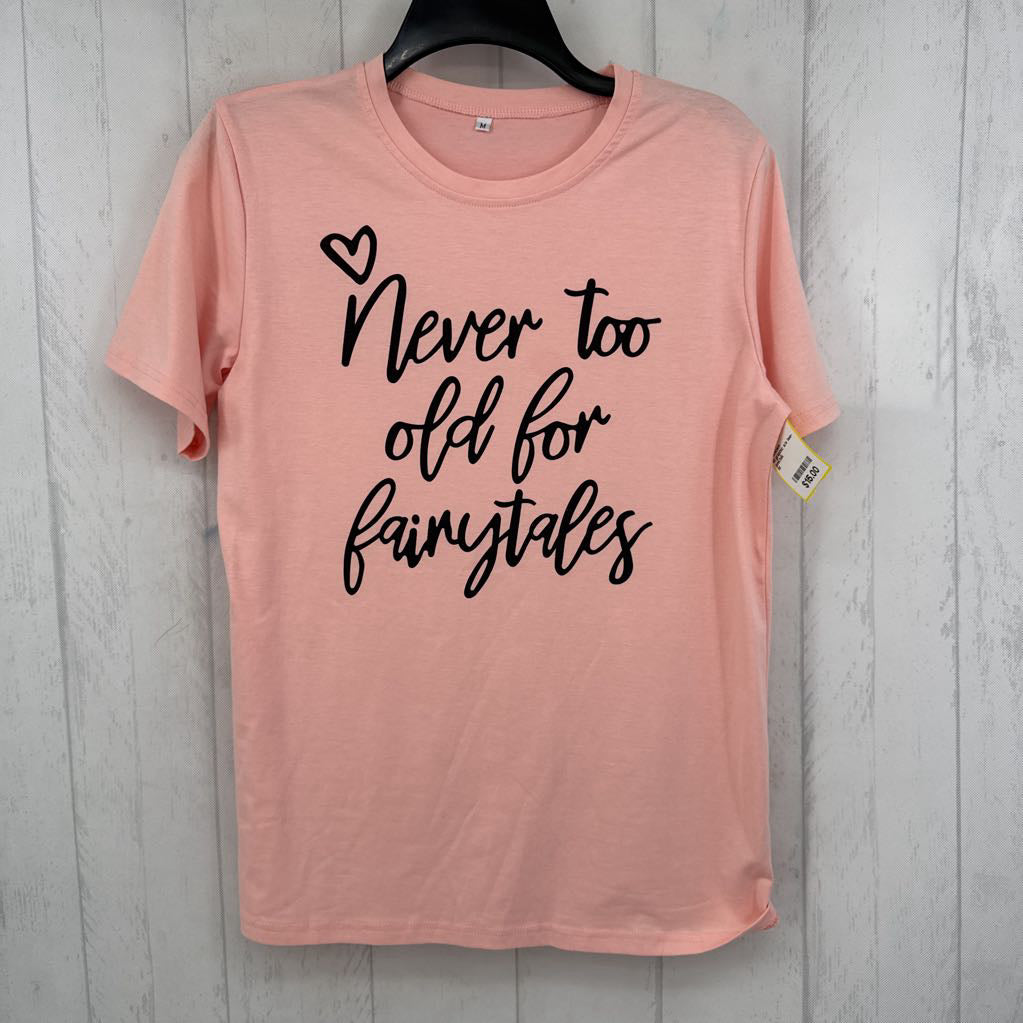 M graphic s/s tee-never too old