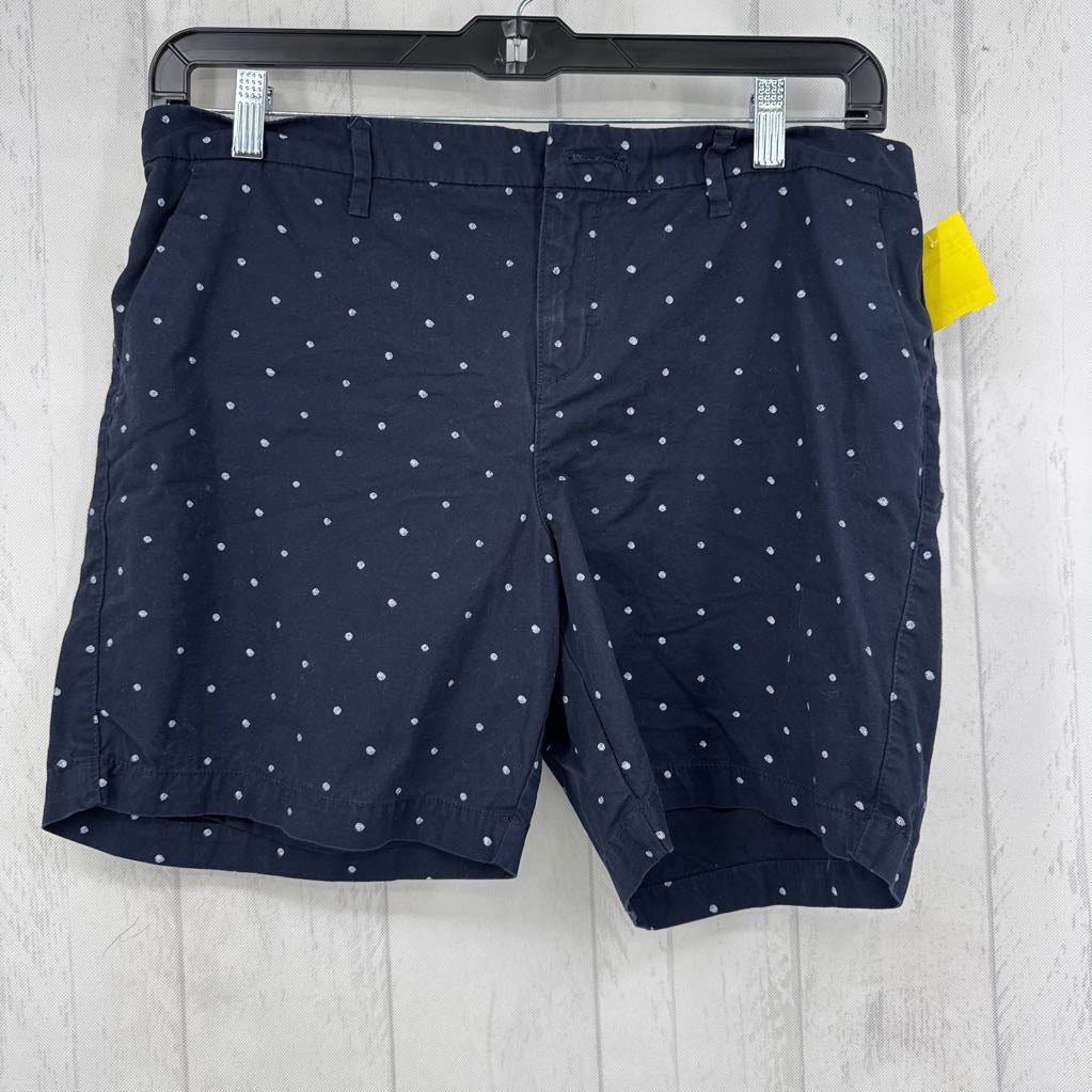 12 polka dot twill shorts