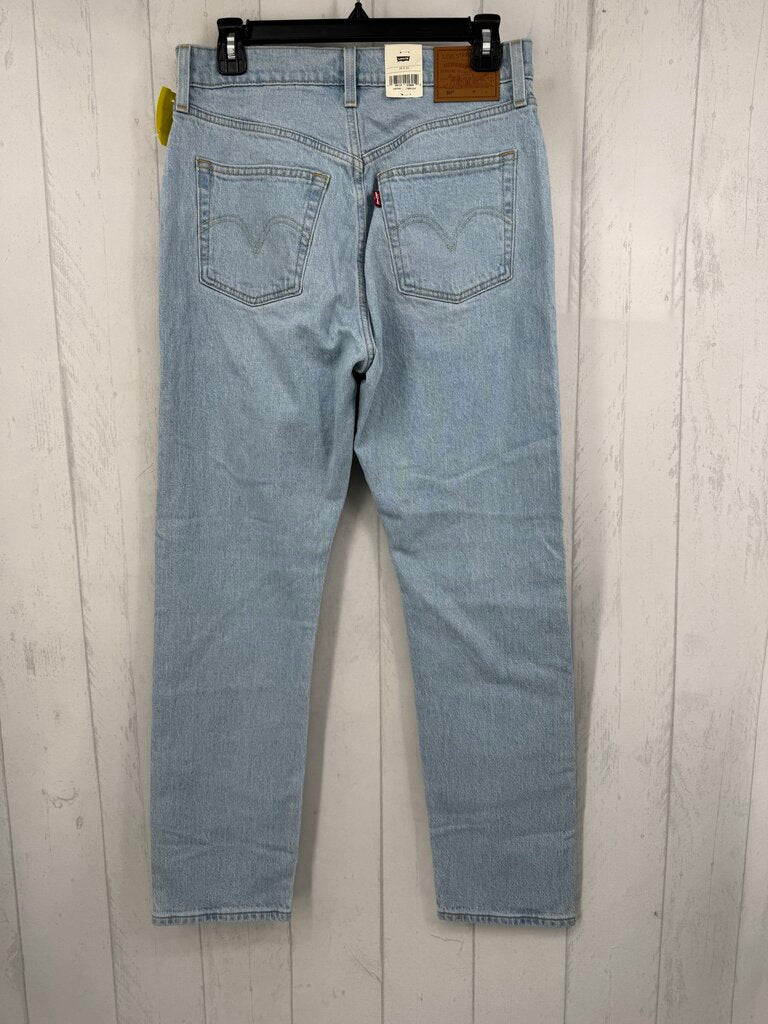29 hi-rise straight leg jean