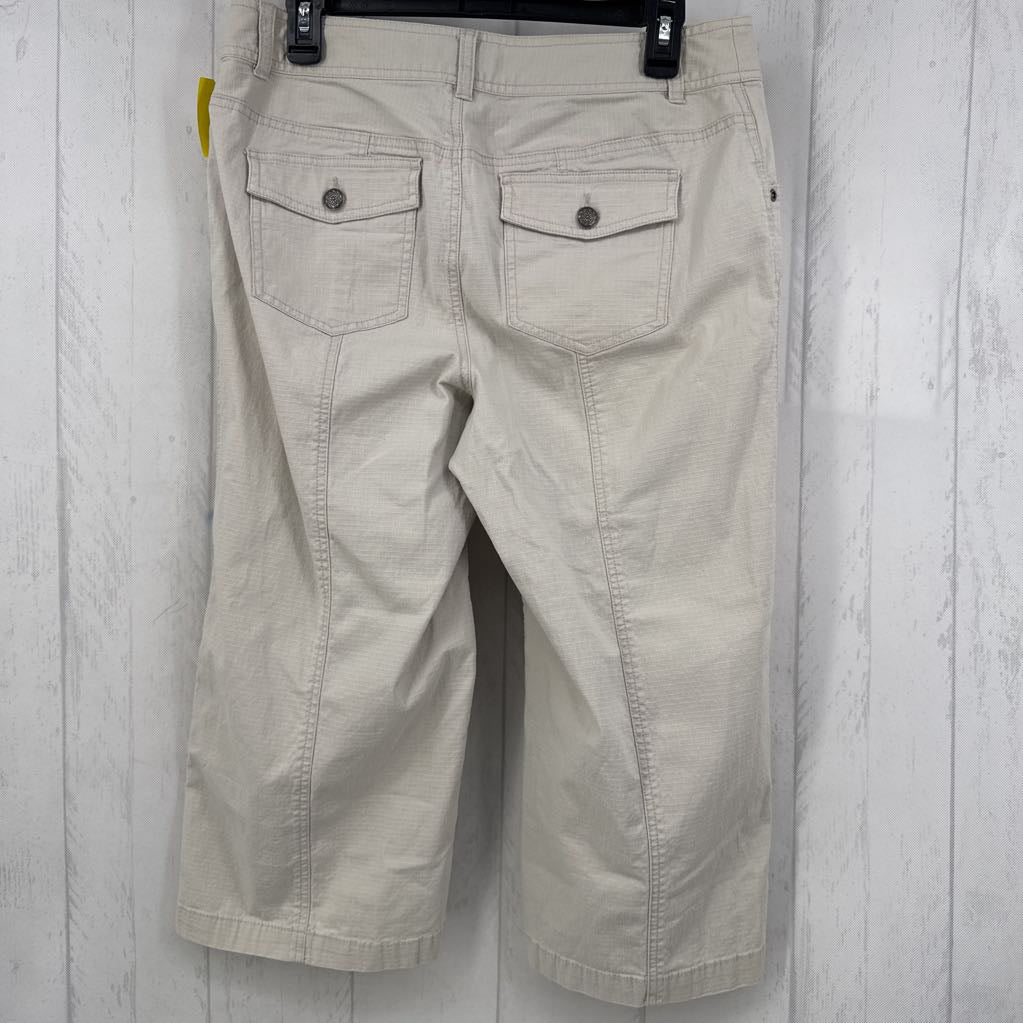 8 twill capris
